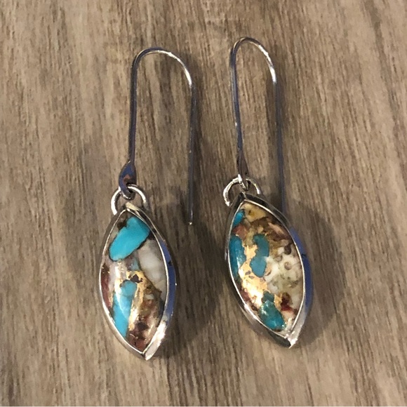 Mojave Turquoise Earrings 💙 - Picture 4 of 10
